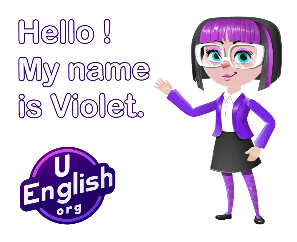Violet - uEnglish.org - Learn English for free